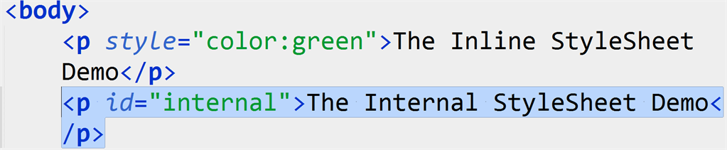 internal green style